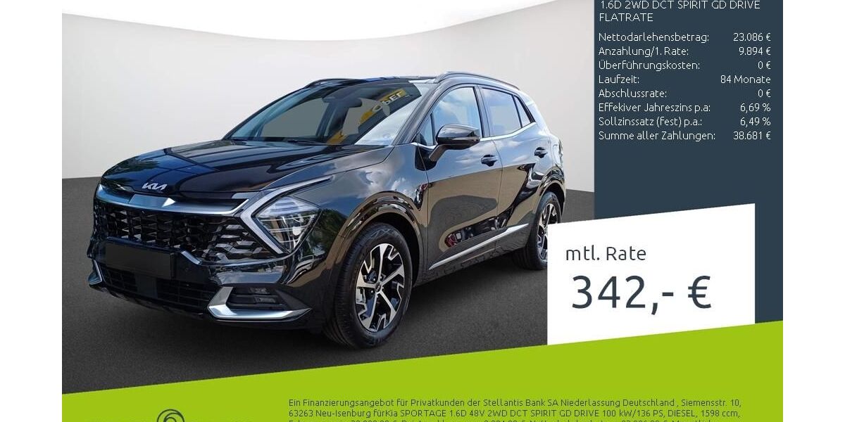 Kia Sportage 17.900 km 32.980 &euro; Borken 46325