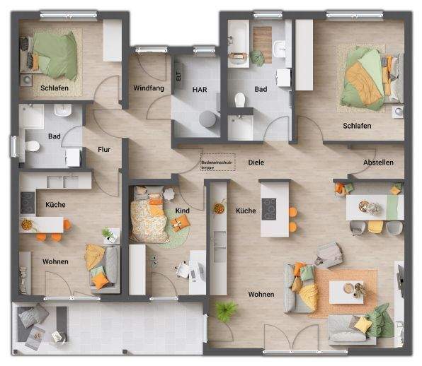 Bungalow Lüdersdorf - 5 Zimmer, 138 m&sup2;, 467.526&euro; | Angebot:26805203