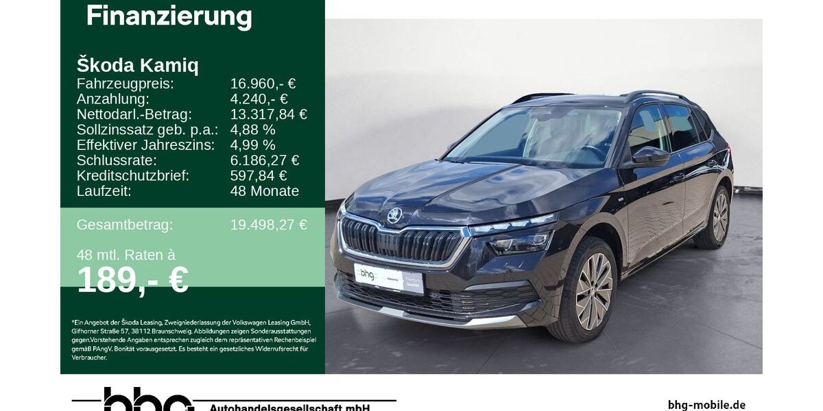 Skoda Kamiq 86.454 km 16.960 &euro; Freudenstadt 72250