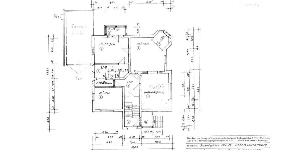 Villa Kaulsdorf - 9 Zimmer, 306 m&sup2;, 279.000&euro; | Angebot:26427342