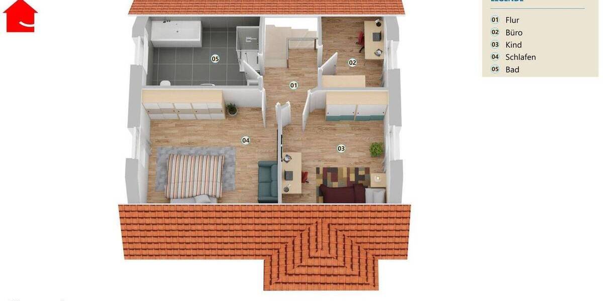 Einfamilienhaus Mettingen Bruch - 5 Zimmer, 110 m&sup2;, 298.000&euro; | Angebot:26389084