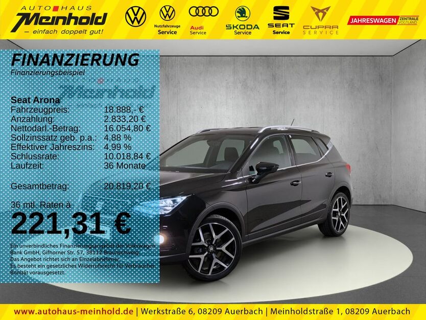 Seat Arona 46.550 km 18.888 € Auerbach/Rebesgrün 08209