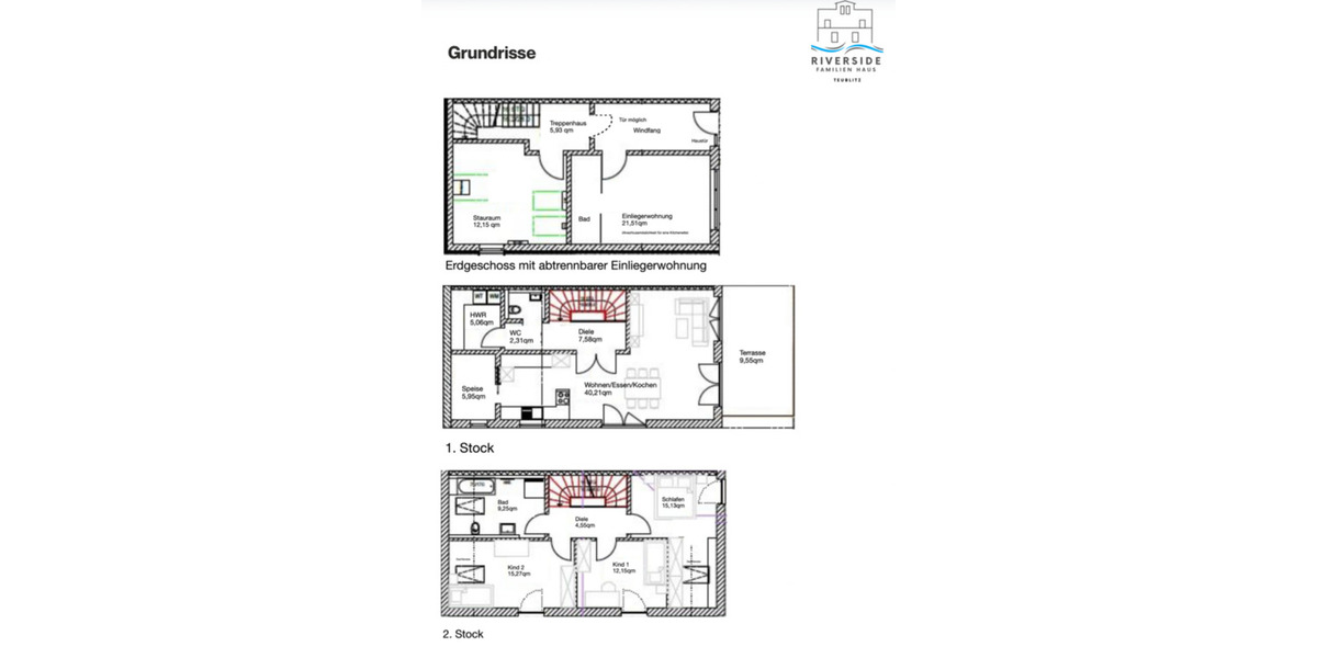 Doppelhaushälfte Teublitz - 5 Zimmer, 164 m&sup2;, 1.990&euro; | Angebot:22831914