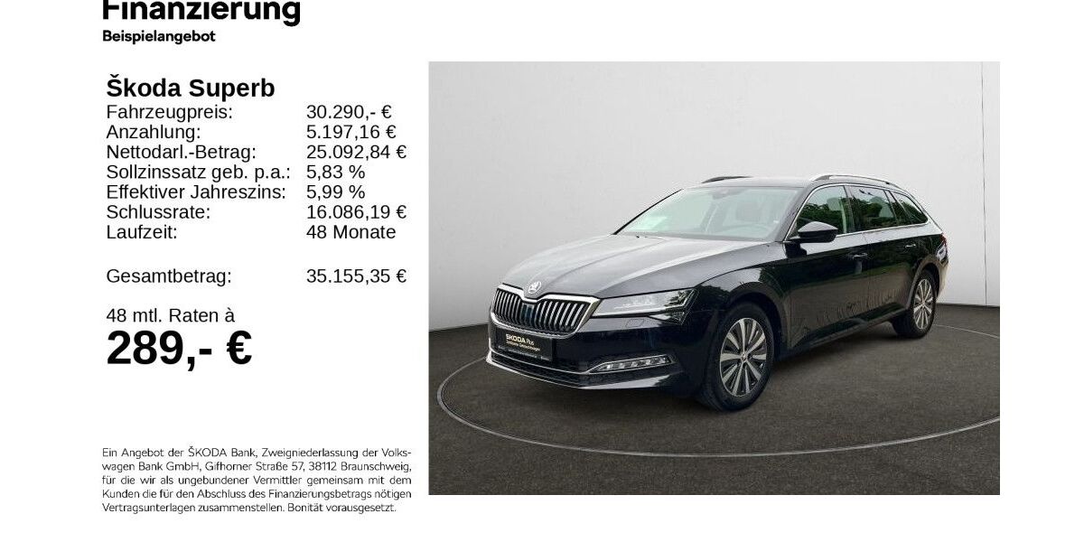 Skoda Superb 45.203 km 29.970 &euro; Hildesheim 31137