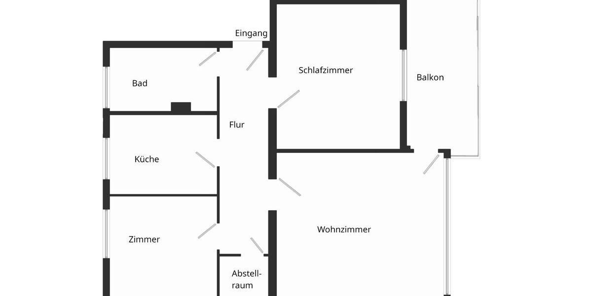 Etagenwohnung Braunschweig Heidberg-Melverode - 3 Zimmer, 73 m&sup2;, 219.700&euro; | Angebot:27081557