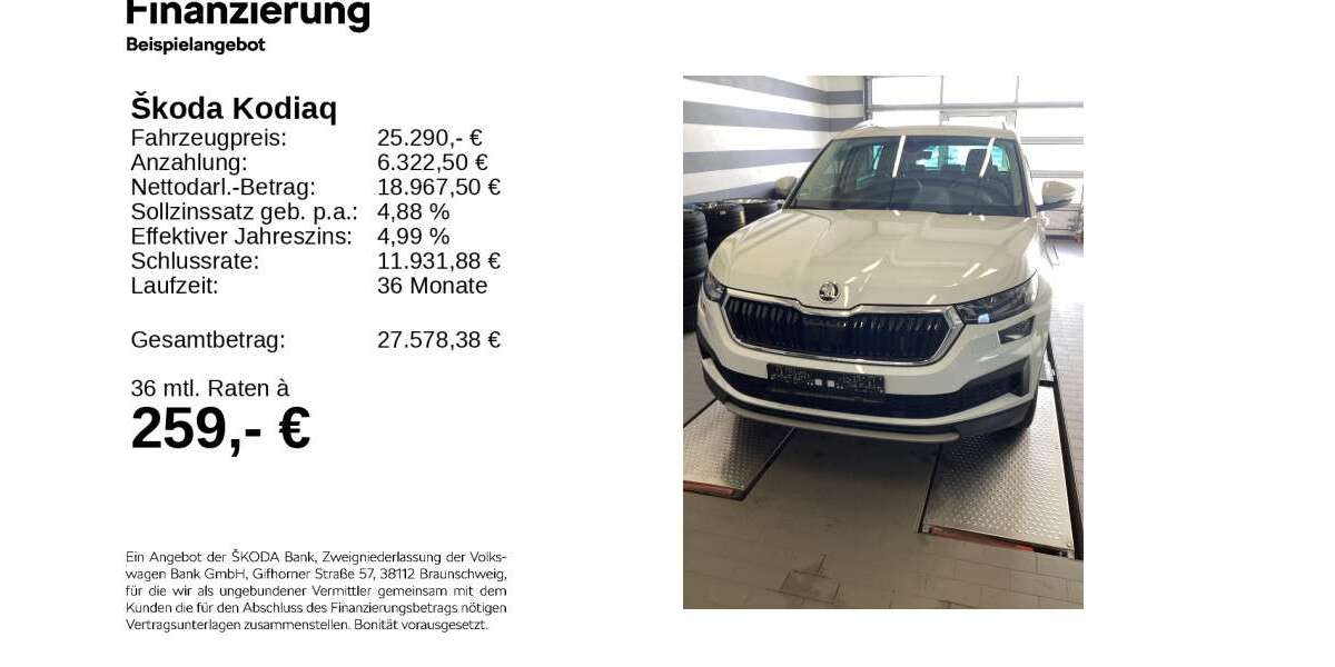 Skoda Kodiaq 100.166 km 24.990 &euro; Hildesheim 31137