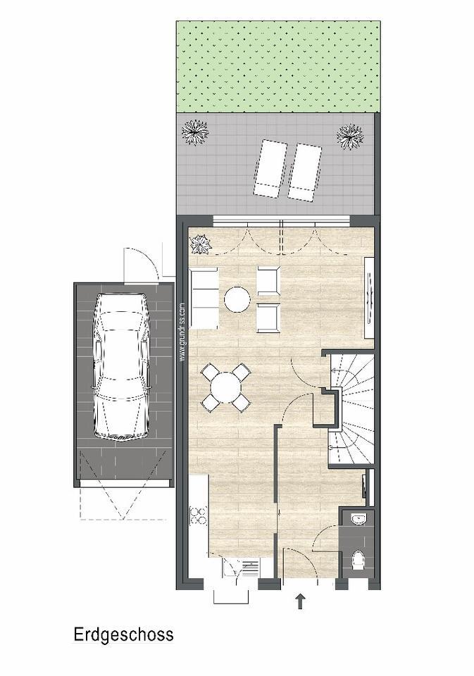 Traumhaftes Einfamilienhaus mit Einbauküche in einer gewachsenen Neubauanlage - frisch renoviert zimmer