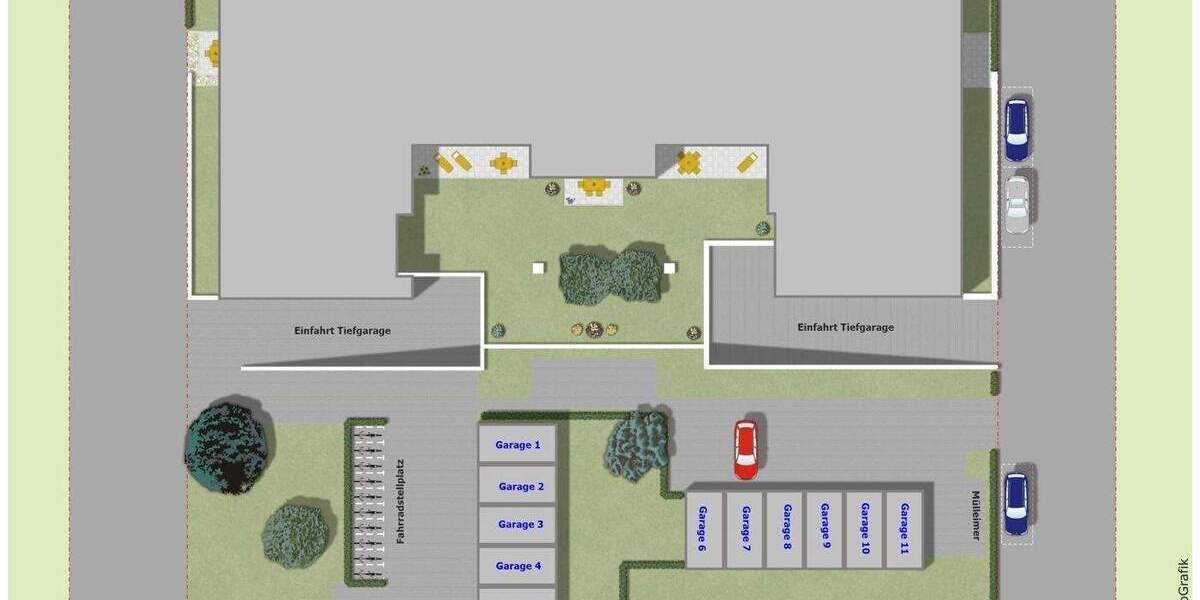 Mietwohnung im 1. OG mit Balkon und Aufzug - in Nettetal-Lobberich 2 zimmer
