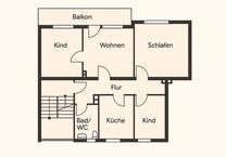 Frisch sanierte 4-Zimmer Wohnung mit Balkon in Nürnberg Johannis