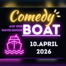Comedy Boat - Havelqueen am Tegeler See 10.04.2026 Tegel Greenwichpromenade Brücke 2