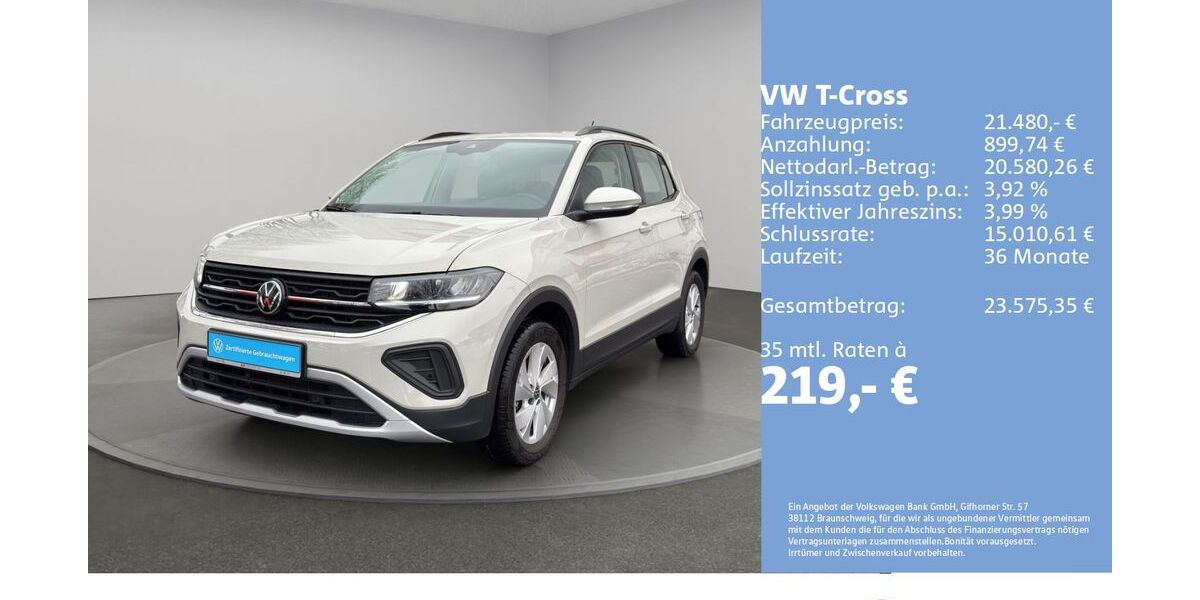 VW T-Cross 12.997 km 21.480 &euro; Flensburg 24941