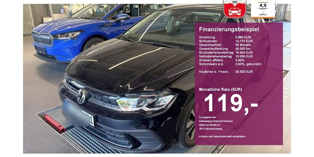 VW Polo 16.100 km 20.620 &euro; Albbruck 79774