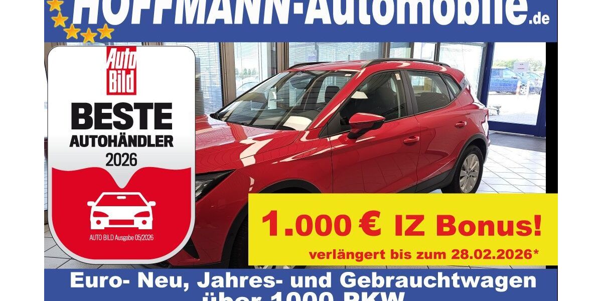 Seat Arona 14.784 km 17.900 &euro; Wolfsburg-Heiligendorf 38444
