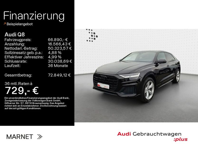 Audi Q8 78.809 km 66.890 € Bad Nauheim 61231