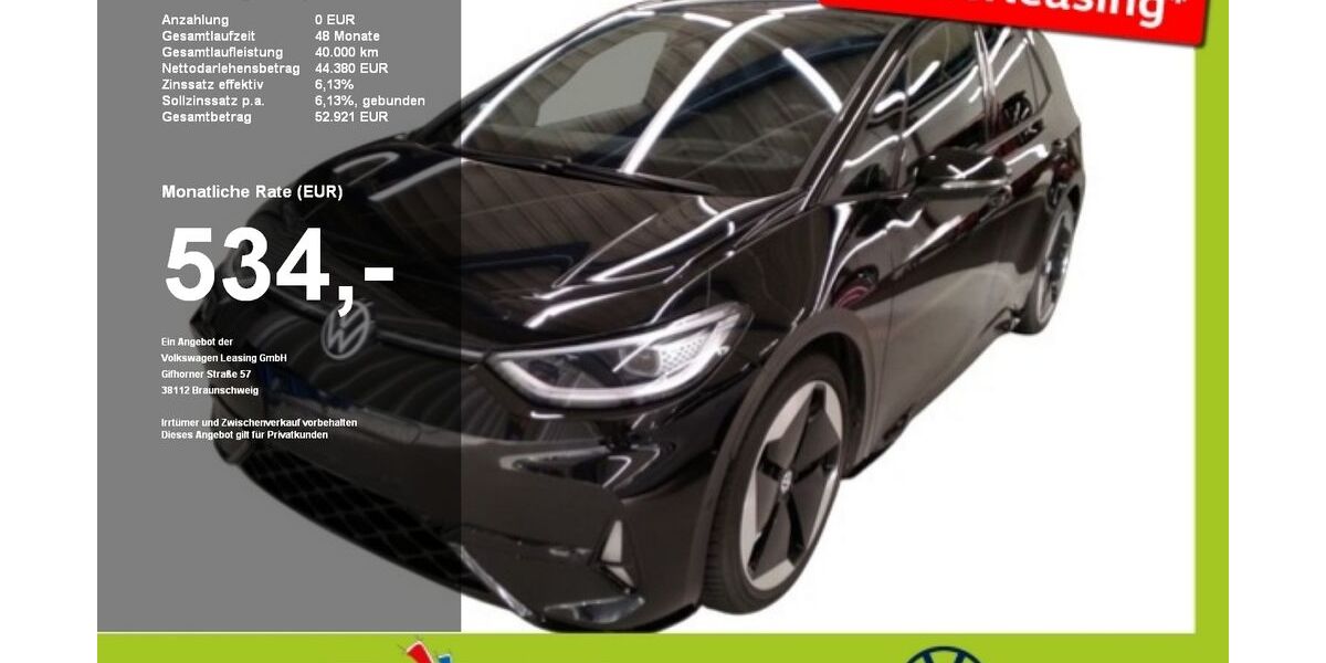 VW ID.3 10.000 km 44.160 &euro; Mainburg 84048