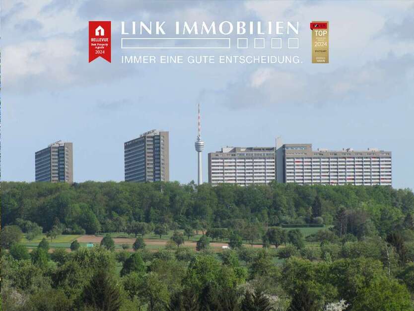 Wohnung zum Mieten in Stuttgart 1.050 € 80.43 m²
