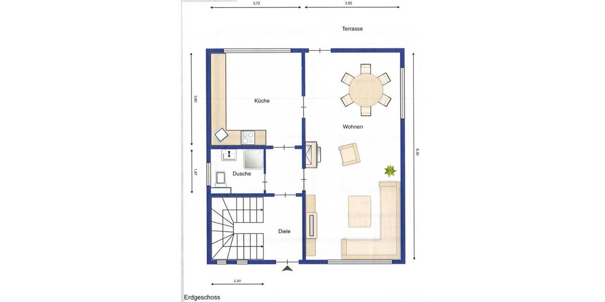 Einfamilienhaus Niederkassel - 4 Zimmer, 122 m&sup2;, 495.000&euro; | Angebot:26309002