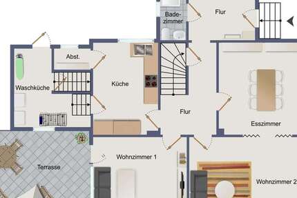Haus Diepholz - 6 Zimmer, 175 m&sup2;, 199.000&euro; | Angebot:22467073