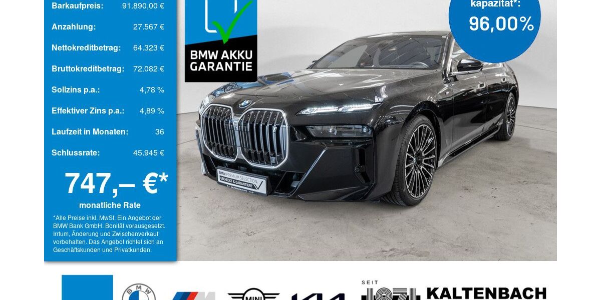 BMW i7 6.043 km 90.890 &euro; Remscheid 42897