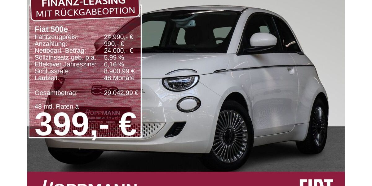 Fiat 500e 4.419 km 24.990 &euro; Siegen 57072