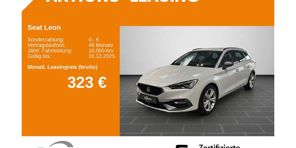 Seat Leon 21.656 km 29.290 € Saarbrücken 66115