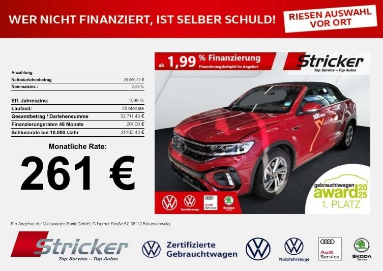 VW T-Roc 4.874 km 29.949 &euro; Horn-Bad Meinberg 32805