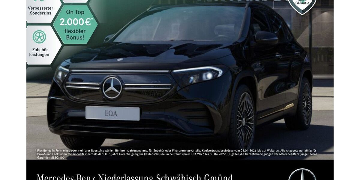 Mercedes-Benz EQA 61.759 km 31.690 &euro; Schwäbisch Gmünd 73529