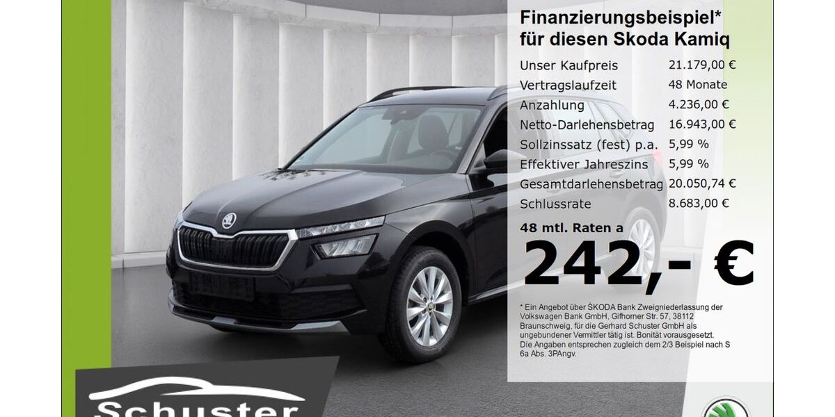 Skoda Kamiq 32.757 km 20.679 &euro; Ruhstorf 94099