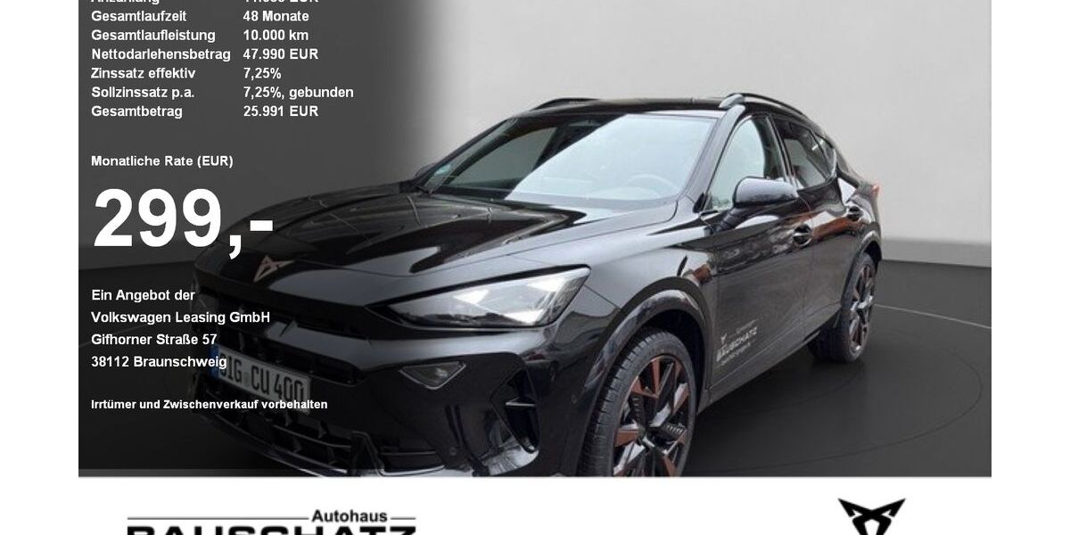 Cupra Formentor 5.000 km 50.940 &euro; Sigmaringen 72488