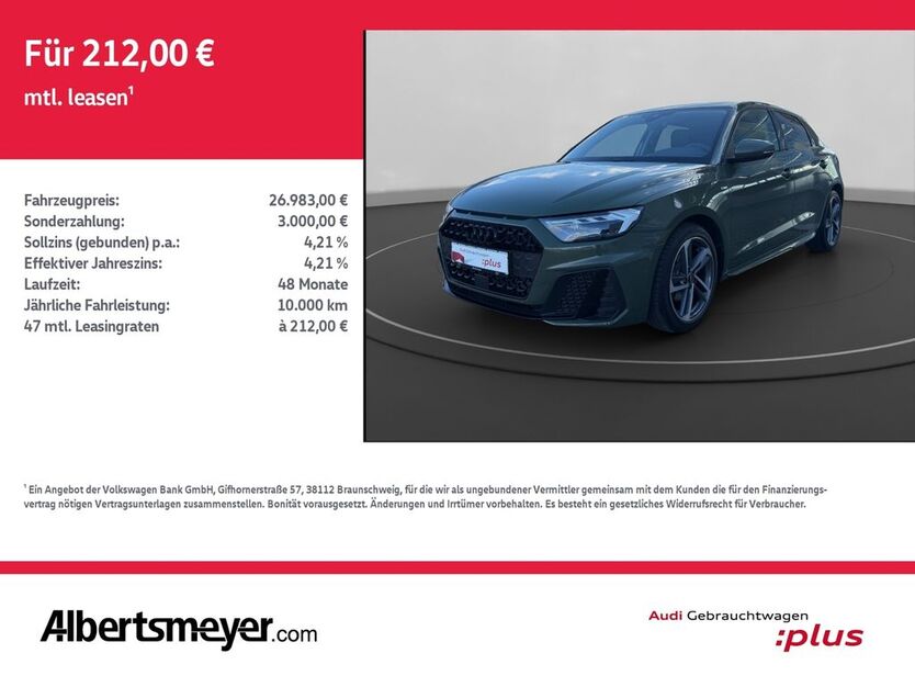 Audi A1 6.741 km 26.983 € Nordhausen 99734