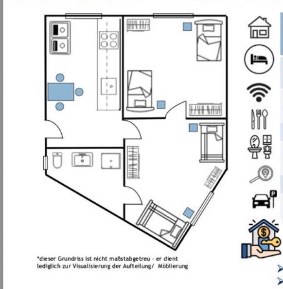 Erdgeschoßwohnung Hanau Großauheim - 2 Zimmer, 70 m&sup2;, 750&euro; | Angebot:24723867
