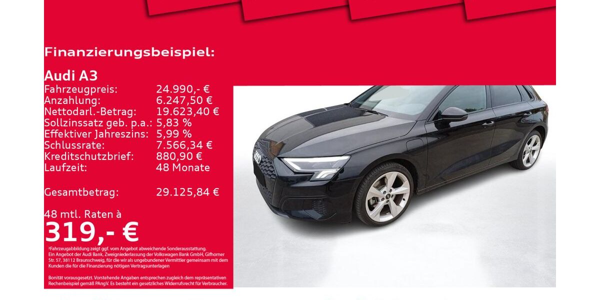 Audi A3 68.120 km 24.990 &euro; Hannover 30179