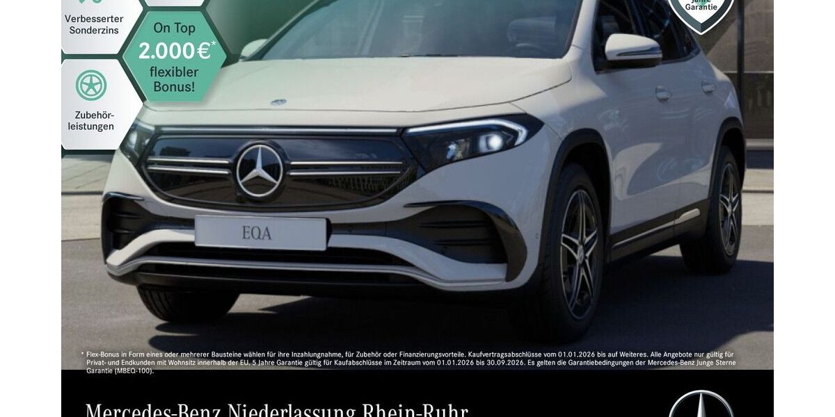 Mercedes-Benz EQA 13.947 km 32.890 &euro; Duisburg 47138