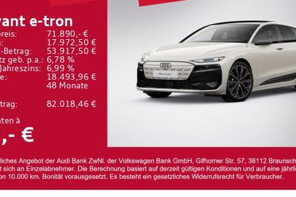 Audi A6 e-tron 10.300 km 71.890 € Gersthofen 86368