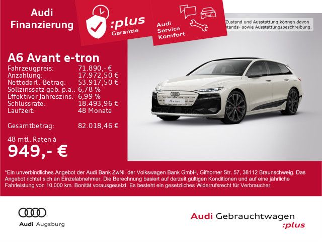 Audi A6 e-tron 10.300 km 71.890 € Gersthofen 86368