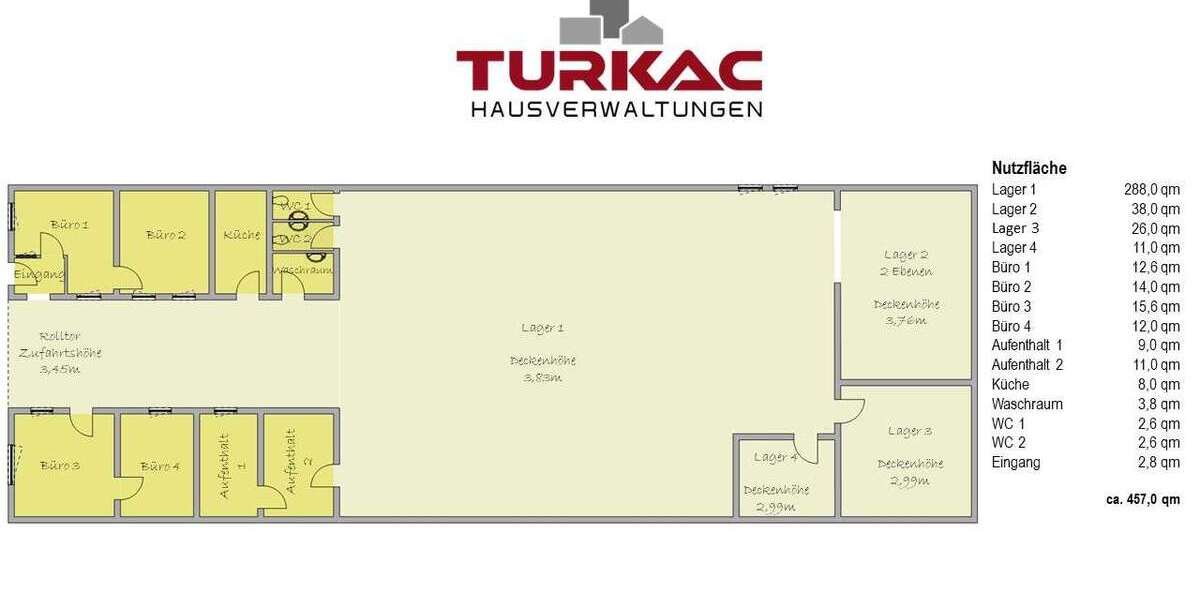 Halle in Aßlar 3.300 € 363 m² zimmer