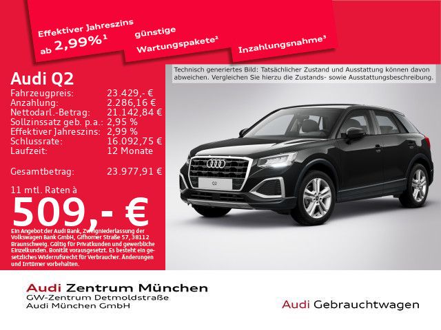 Audi Q2 33.532 km 23.429 € München 80935