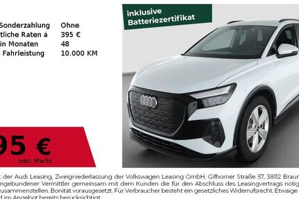 Audi Q4 7.841 km 42.990 &euro; Dessau-Roßlau 06844