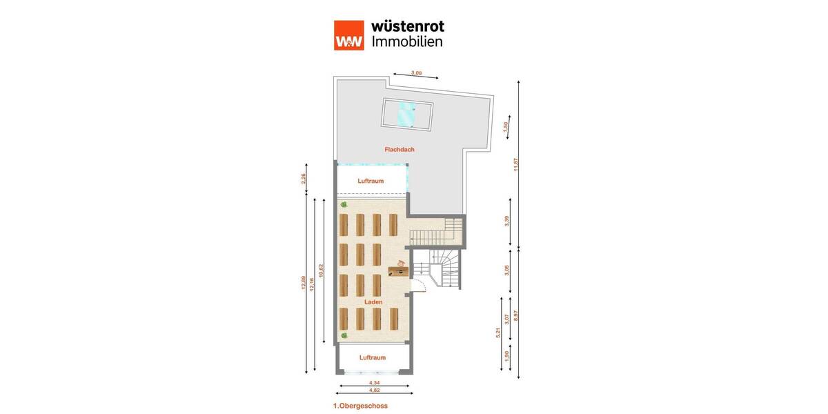 Gewerbeobjekt Neuwied - 4 Zimmer, 1.600&euro; | Angebot:26796571