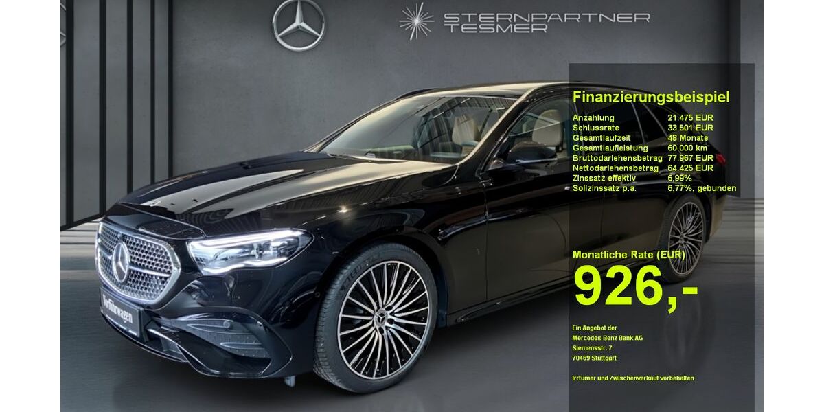 Mercedes-Benz E 300 4.900 km 77.390 &euro; Stade 21684