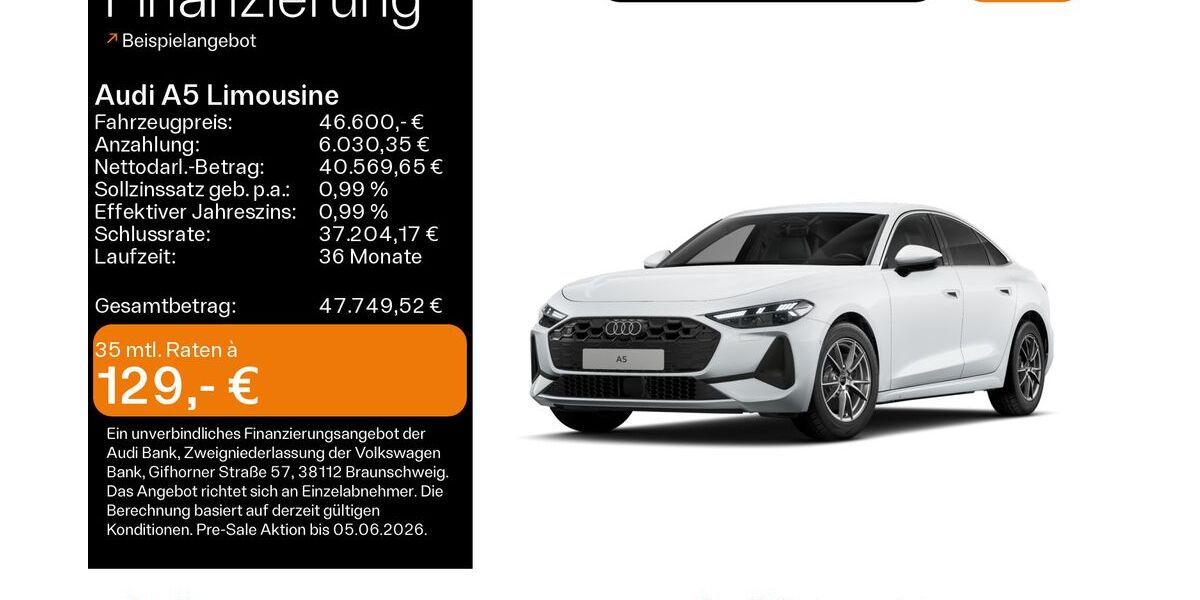 Audi A5 29.105 km 43.280 &euro; Oberursel 61440
