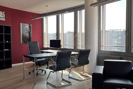 Möblierte Private Offices im neuesten Coworking Space mit Aussicht - All-in-Miete zimmer