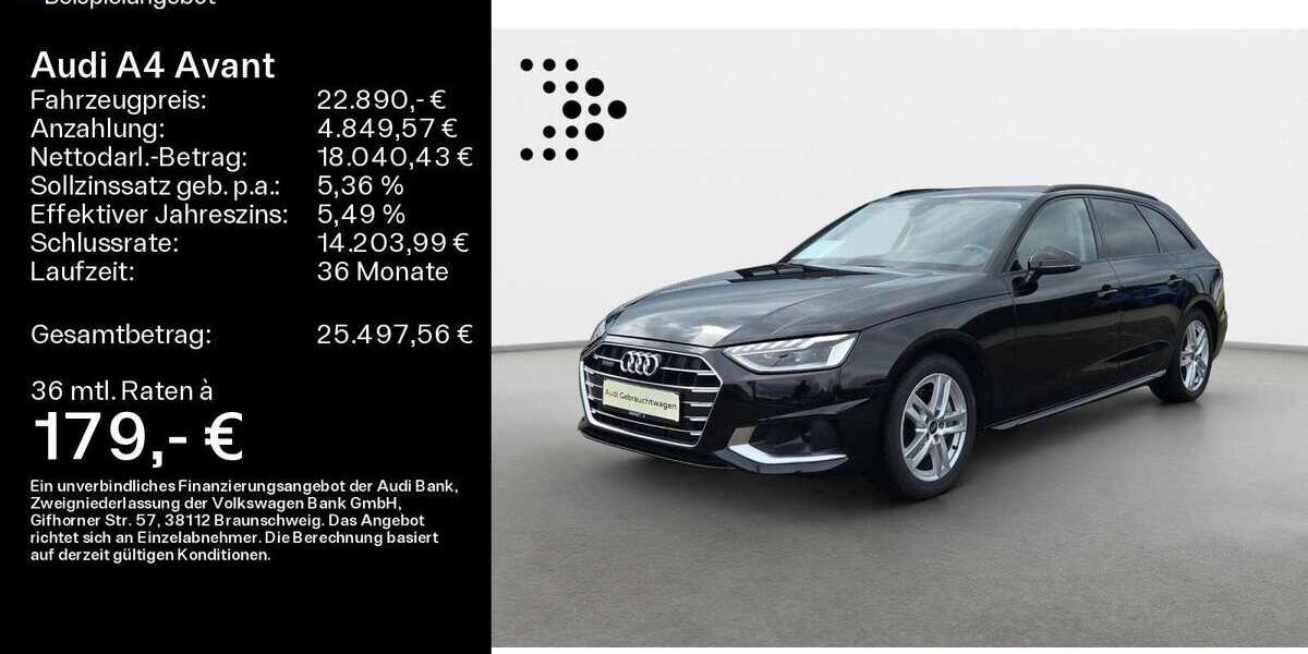 Audi A4 112.244 km 22.890 &euro; Heidenheim an der Brenz 89520