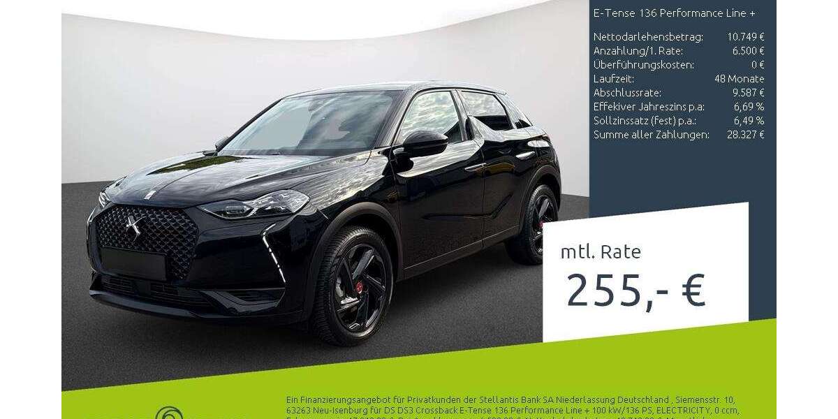DS Automobiles DS 3 Crossback 36.700 km 17.249 &euro; Borken 46325