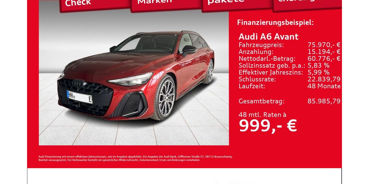 Audi A6 1.890 km 75.970 &euro; Hamburg 22419