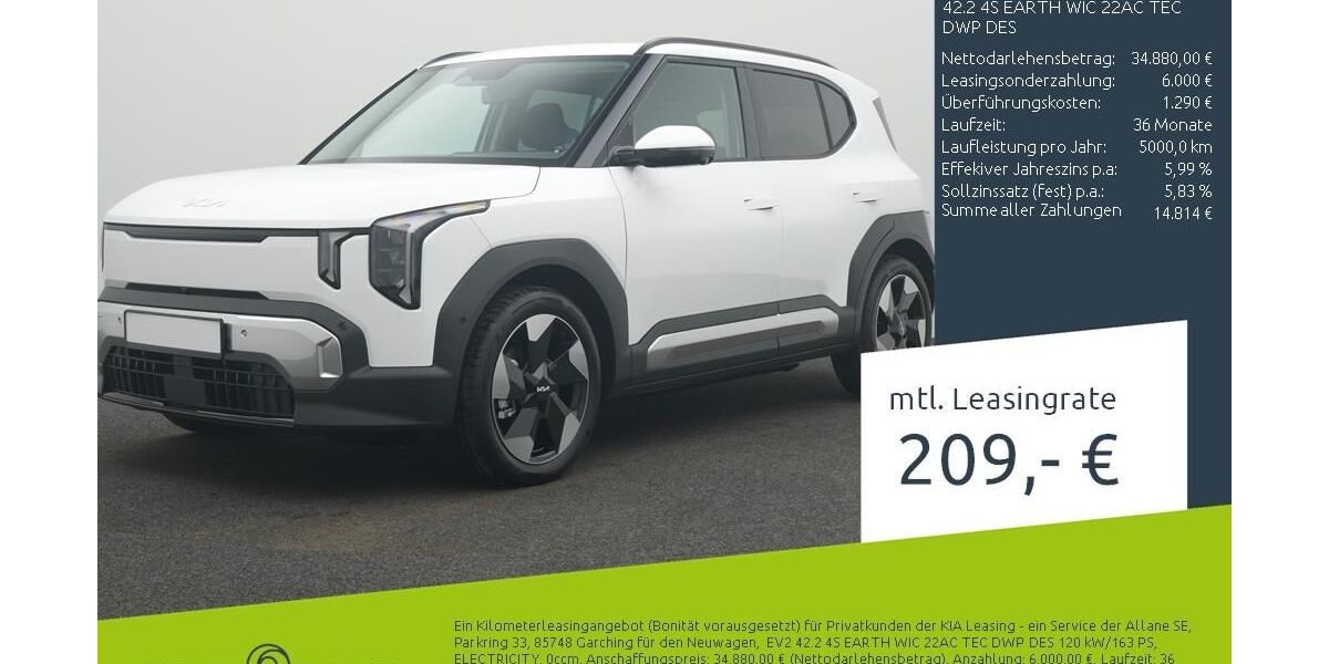 Kia EV2 1.900 km 34.880 &euro; Münster - Amelsbüren 48163