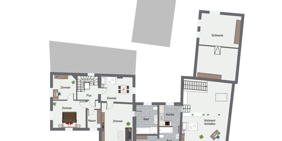 Mehrfamilienhaus, Wohnhaus Bonn Muffendorf - 1 Zimmer, 303 m&sup2;, 599.000&euro; | Angebot:25678126