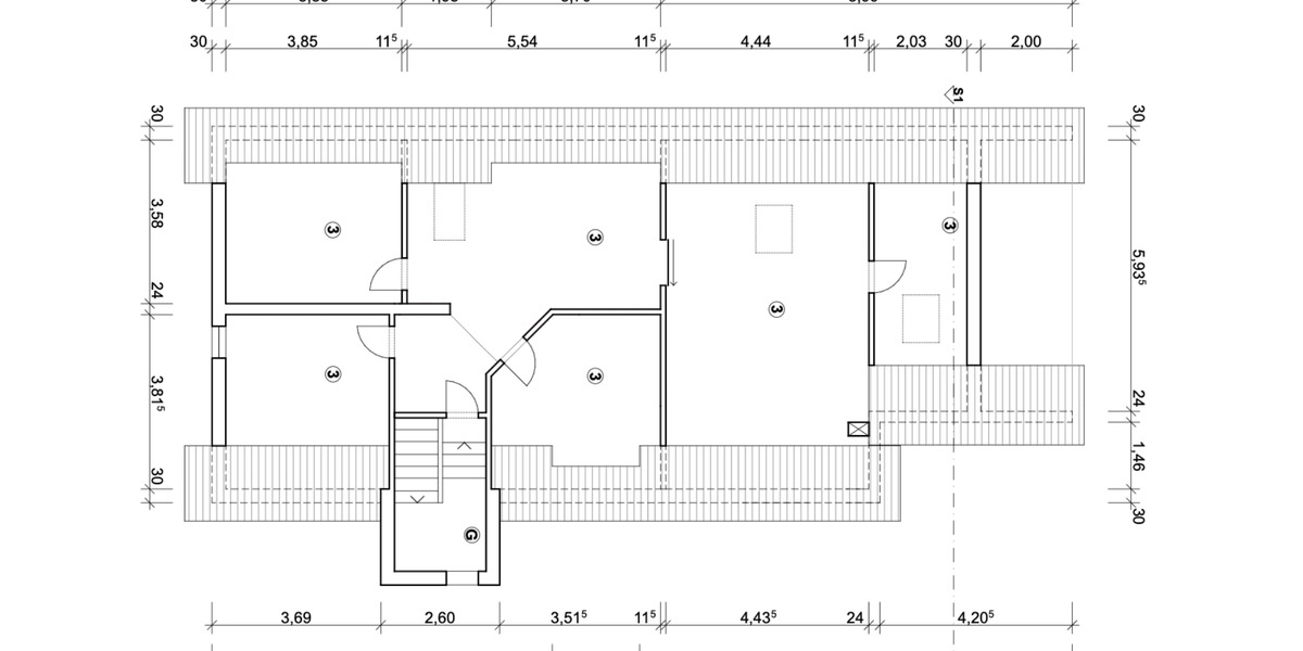 Dachgeschoßwohnung Sankt Leon-Rot Rot - 3.5 Zimmer, 72 m&sup2;, 850&euro; | Angebot:25393834