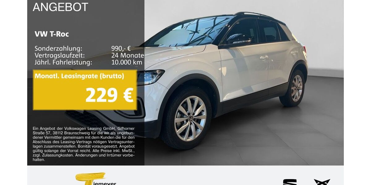 VW T-Roc 29.214 km 29.220 &euro; Hemer 58675