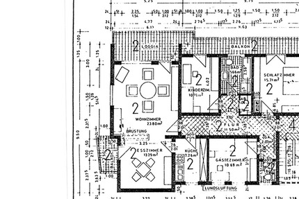 Wohnung 4 Zimmer 105 qm im Dreifamilien Haus in Diestedde 4 zimmer